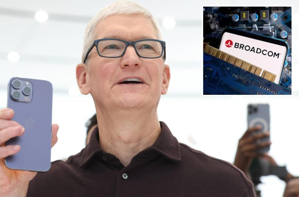 Apple inks multibillion-dollar deal with chipmaker Broadcom