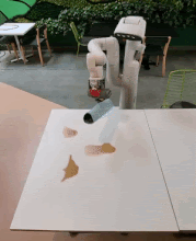 Towards ML-enabled cleaning robots