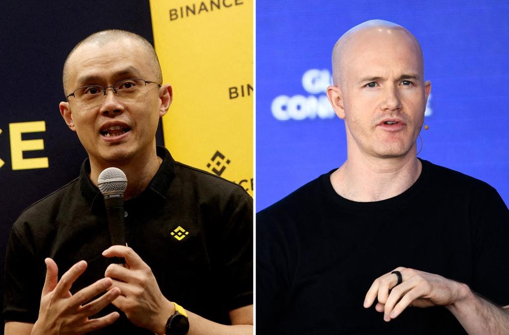 Binance and Coinbase CEOs’ wealth slashed by billions