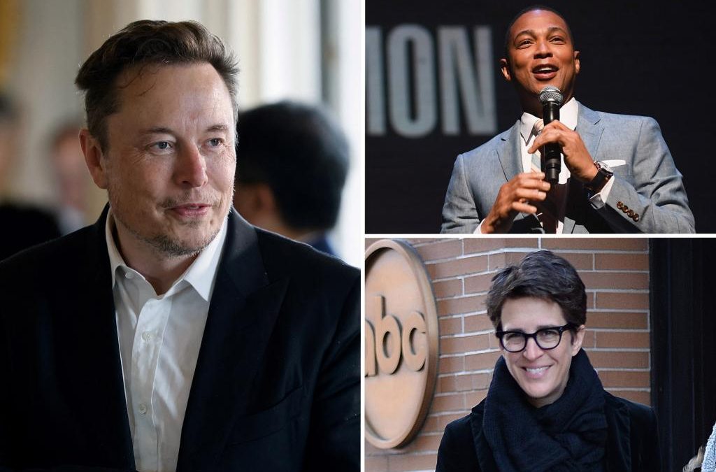 Elon Musk wants Rachel Maddow, Don Lemon for Twitter shows
