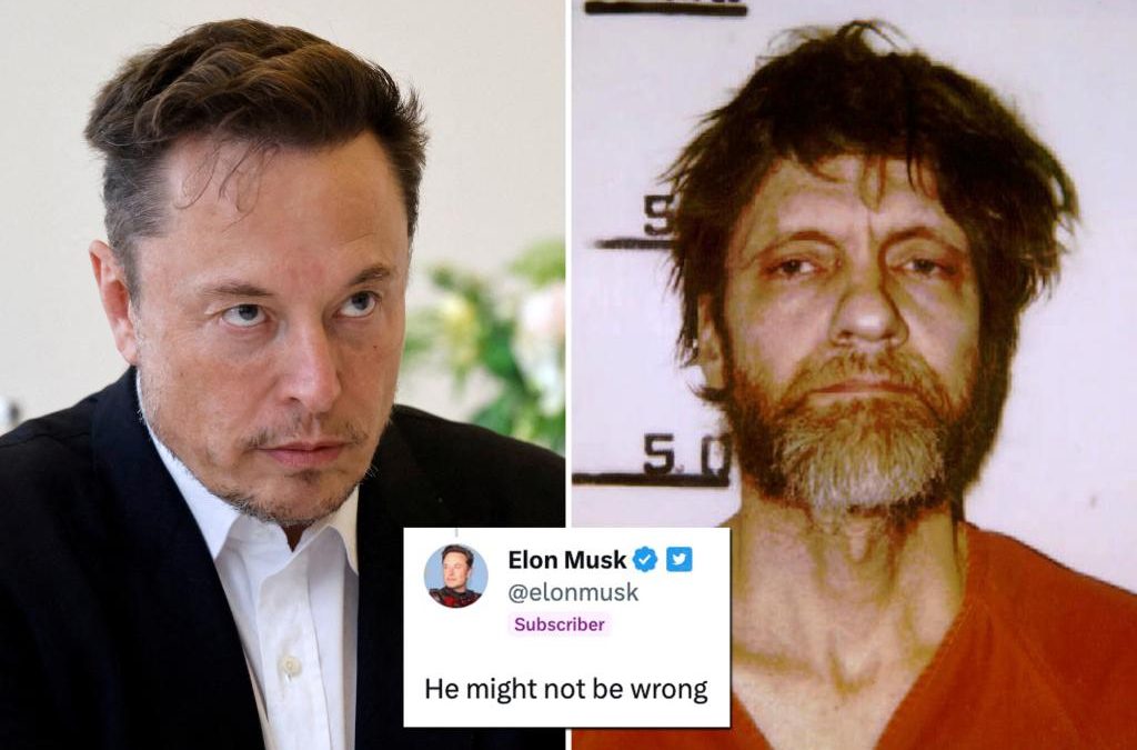 Musk says Unabomber ‘might not be wrong’ that tech is bad