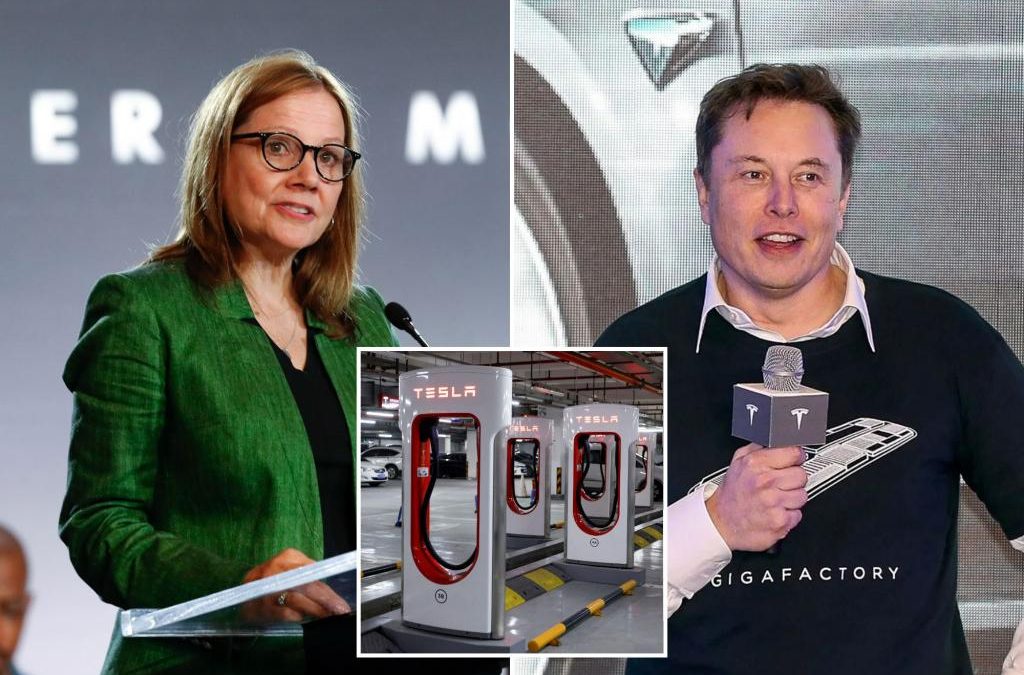 GM adopts Tesla’s EV charging system in big win for Elon Musk