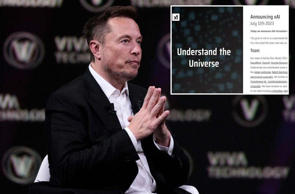 Elon Musk launches artificial intelligence firm xAI