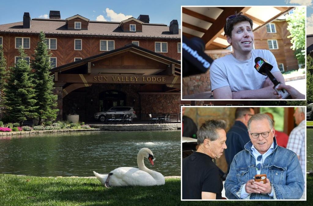 Altman, Zaslav jet into Sun Valley for ‘summer camp for billionaires’