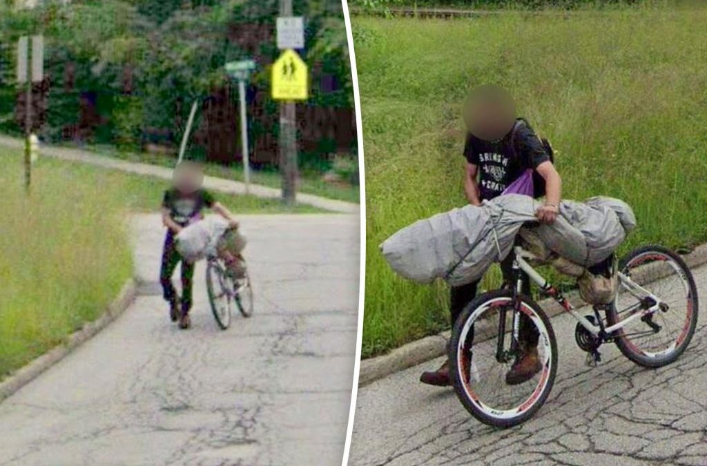 Google Street View pic shows man disposing of body: Facebookers