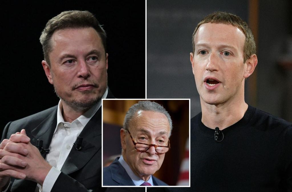 Chuck Schumer to host Elon Musk, Mark Zuckerberg at AI forum: report