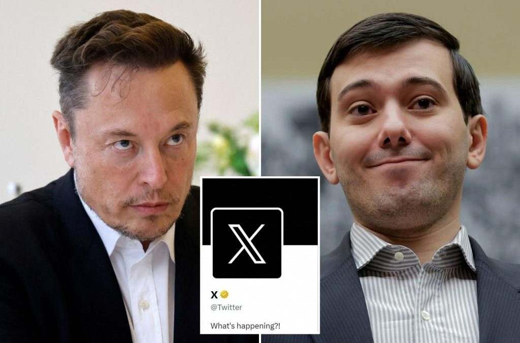 Forget Zuckerberg. It’s Musk vs. Shkreli in a battle over his X account