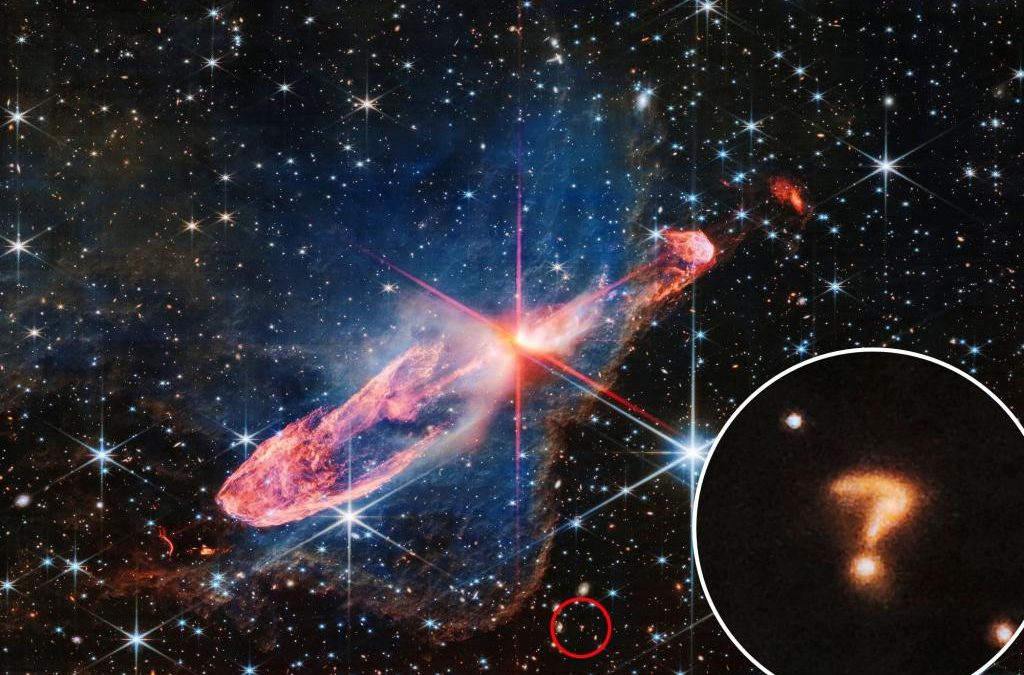 Cosmic question mark discovered by the James Webb Space Telescope