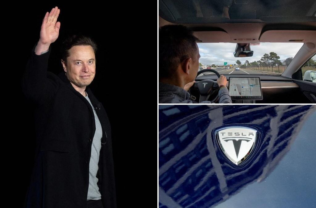 Elon Musk almost runs red light livestreaming Tesla software