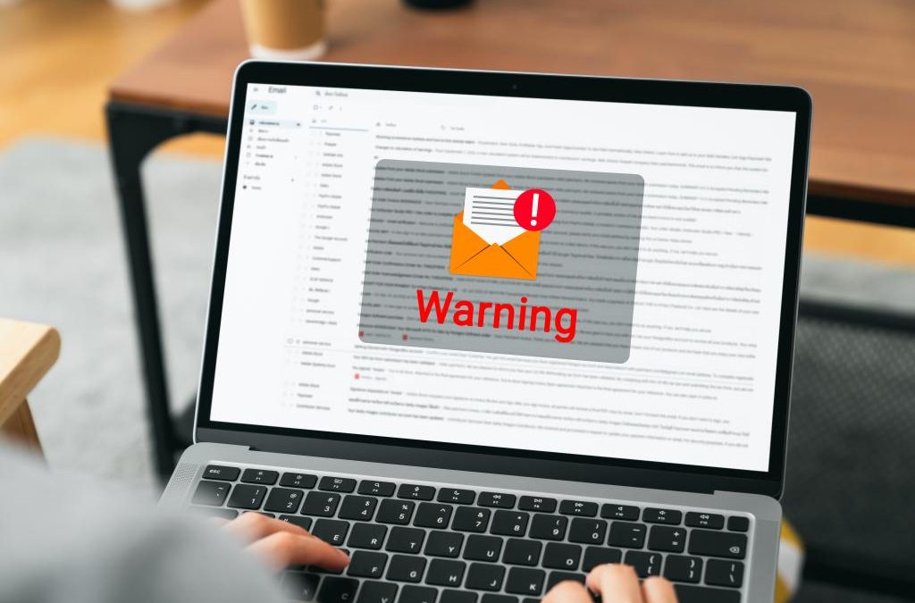 What to do if you click on spam email and it takes your info