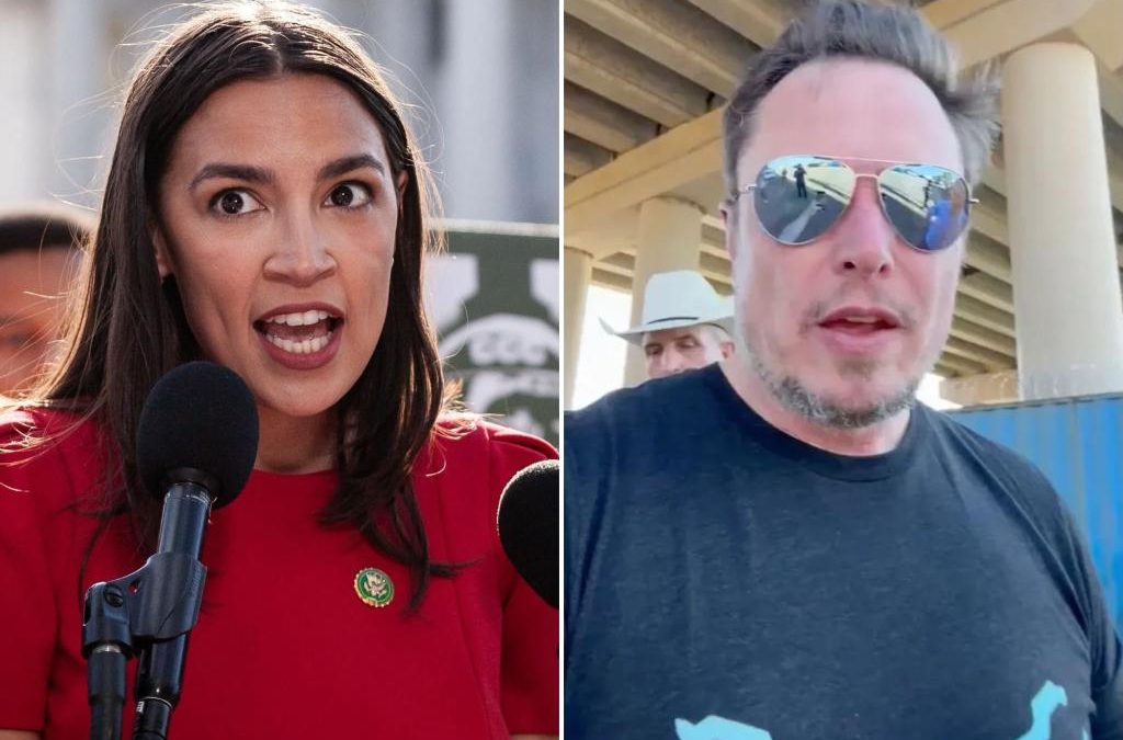AOC spars with Elon Musk on X after mogul mocked her as ‘not that smart’