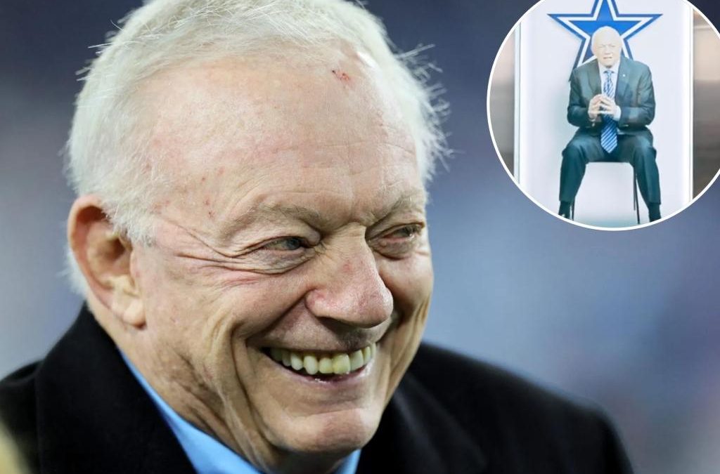 AT&T debuts AI hologram of Cowboys owner Jerry Jones