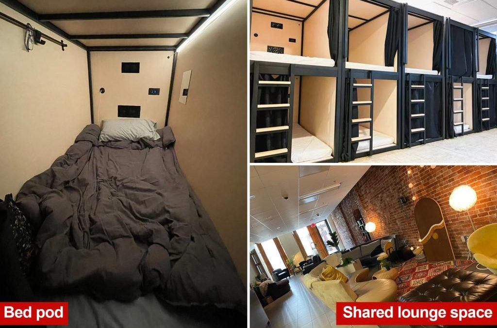 San Francisco tech workers rent $700-a-month ‘sleeping pods’