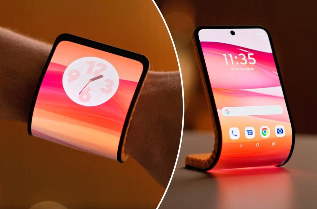 Motorola’s bendable ‘e-bangle’ phone revealed — how it works