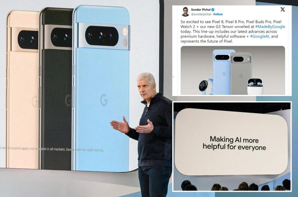 Google puts ‘AI in your hand’ with release of new Pixel, plans to upgrade Bard
