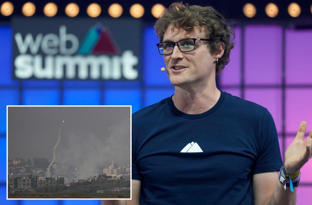 Web Summit CEO Paddy Cosgrave resigns after Israel ‘war crimes’ remarks