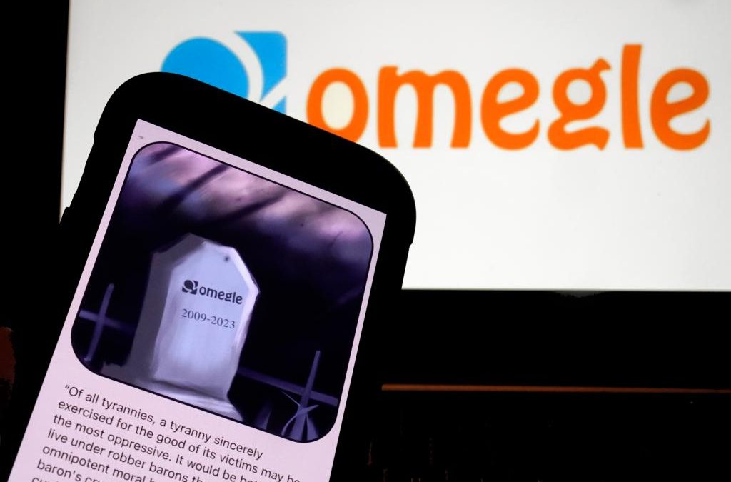 Chat site Omegle shuts down after 14 years