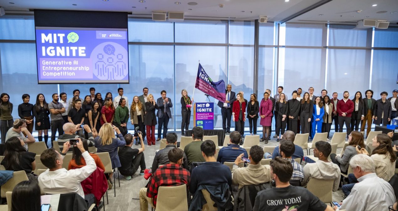 Students pitch transformative ideas in generative AI at MIT Ignite competition