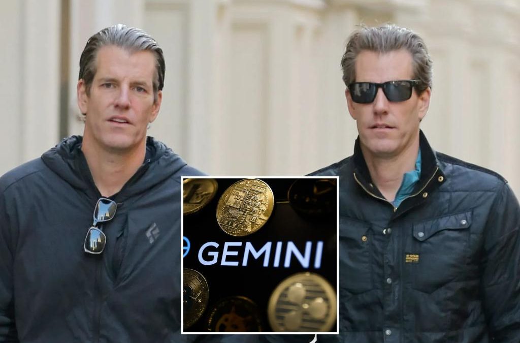 Winklevoss twins’ crypto firm Gemini sued over $689M in customer withdrawals