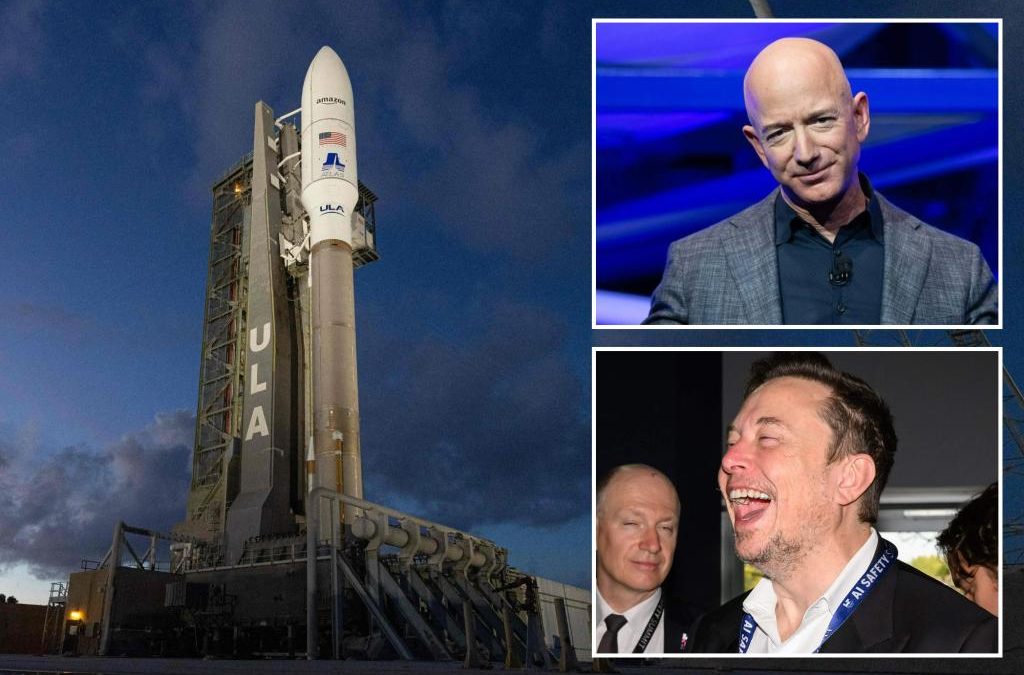 Amazon bypasses Jeff Bezos, asks Elon Musk’s SpaceX to help launch satellites