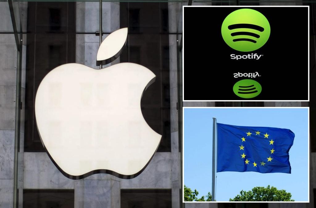 Apple facing potential hefty fine in App Store fight with Spotify: report