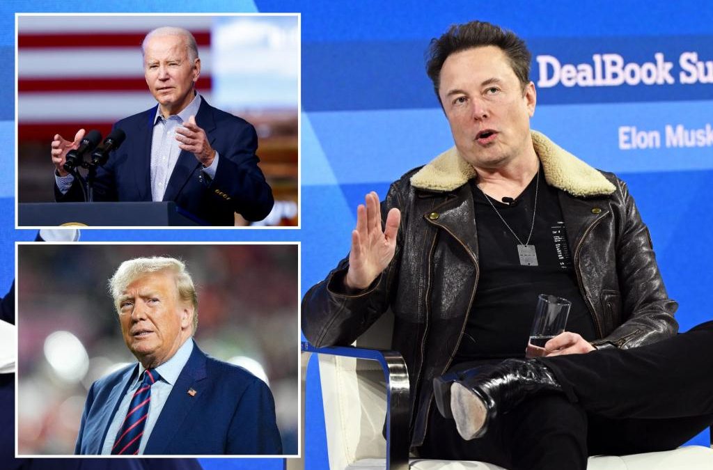 Elon Musk unsure about his 2024 vote — but it won’t be Biden