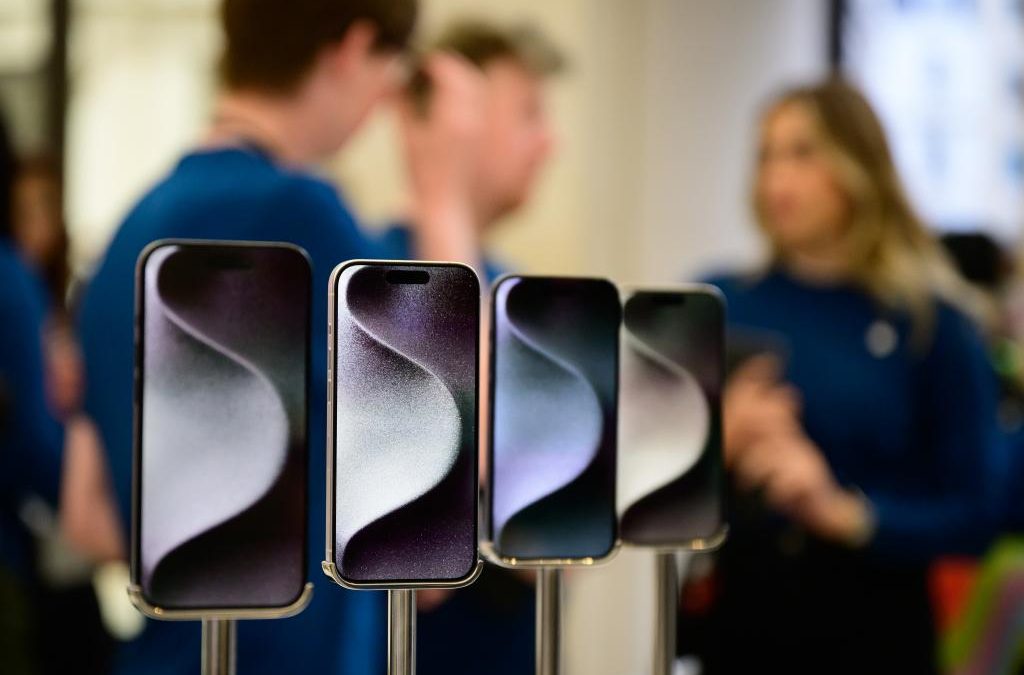 Apple stock downgraded by Barclays over iPhone sales slowdown