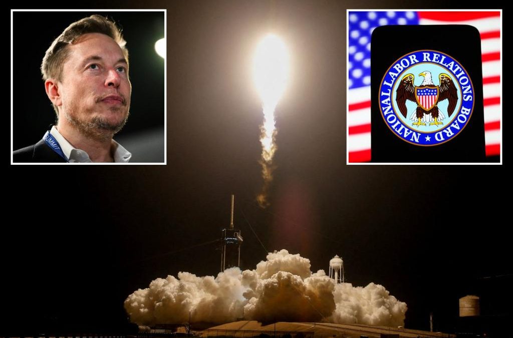 Elon Musk’s SpaceX sues NLRB after it was accused of illegally firing workers