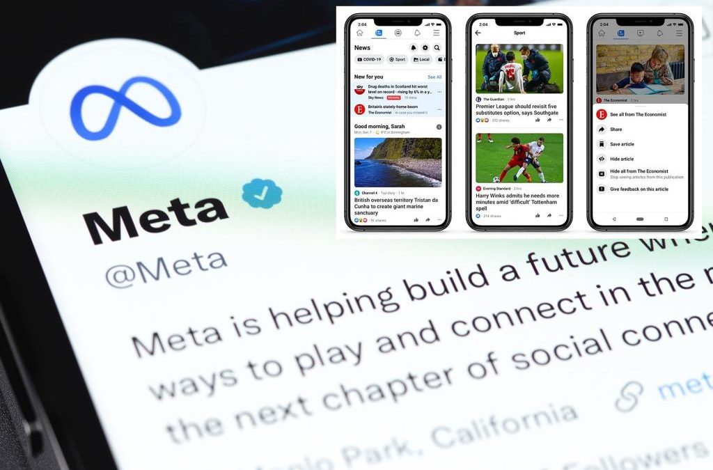 Meta’s retreat from news content is hurting traffic for media outlets: report