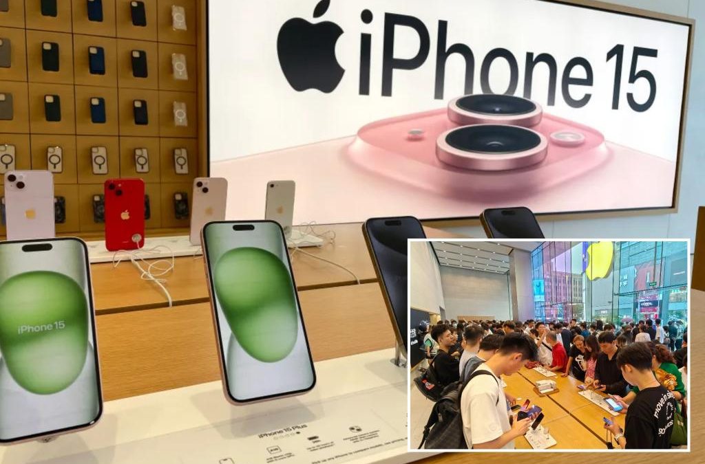 Apple offers iPhone 15 at rare discount in China as competition intensifies