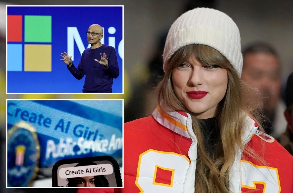 Microsoft scrambles to update its free AI software after Taylor Swift deepfakes scandal