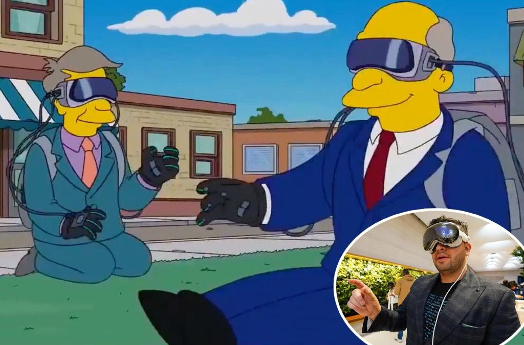 Did ‘The Simpsons’ predict the Apple Vision Pro?