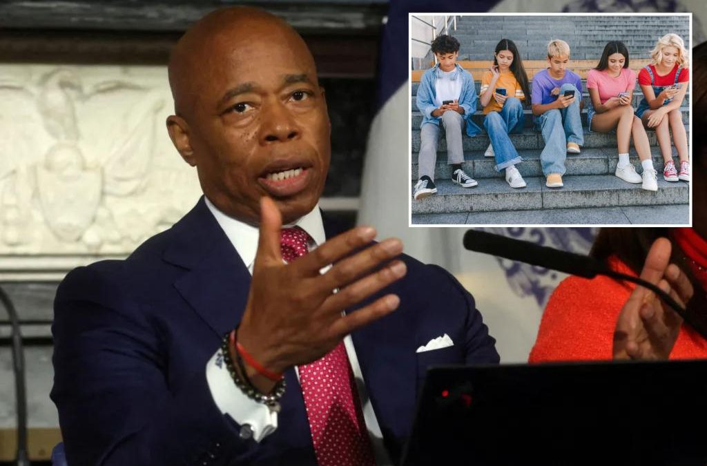 NYC Mayor Eric Adams sues Facebook, Instagram, others for fueling youth mental health crisis