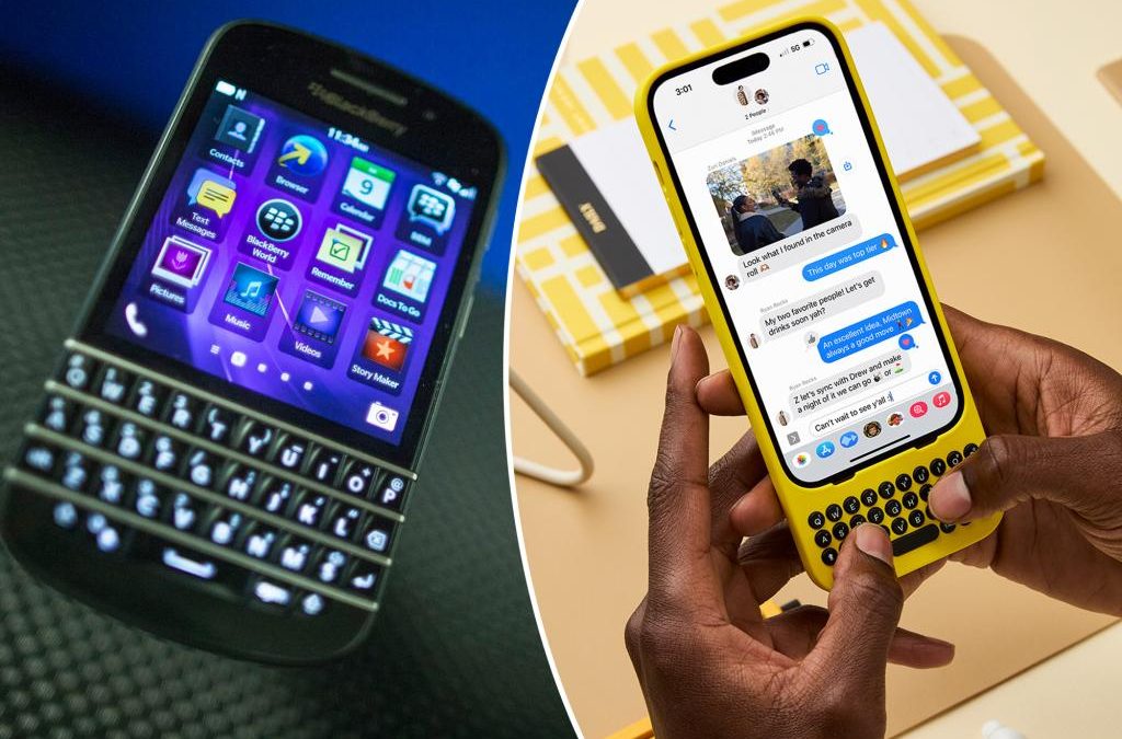 Miss your BlackBerry? Use this case to turn your iPhone into one