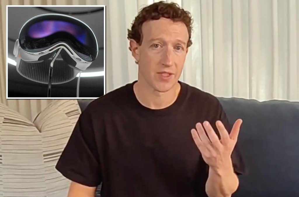 Mark Zuckerberg mocks Apple ‘fanboys’ in takedown of ‘Vision Pro’ headset