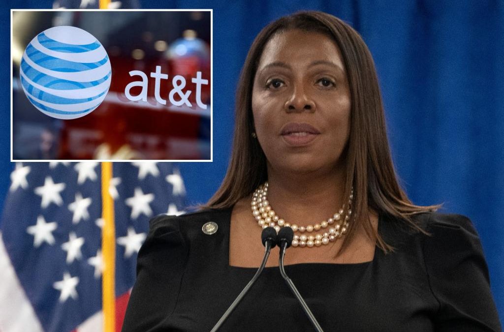 New York AG Letitia James opens probe into AT&T wireless outage