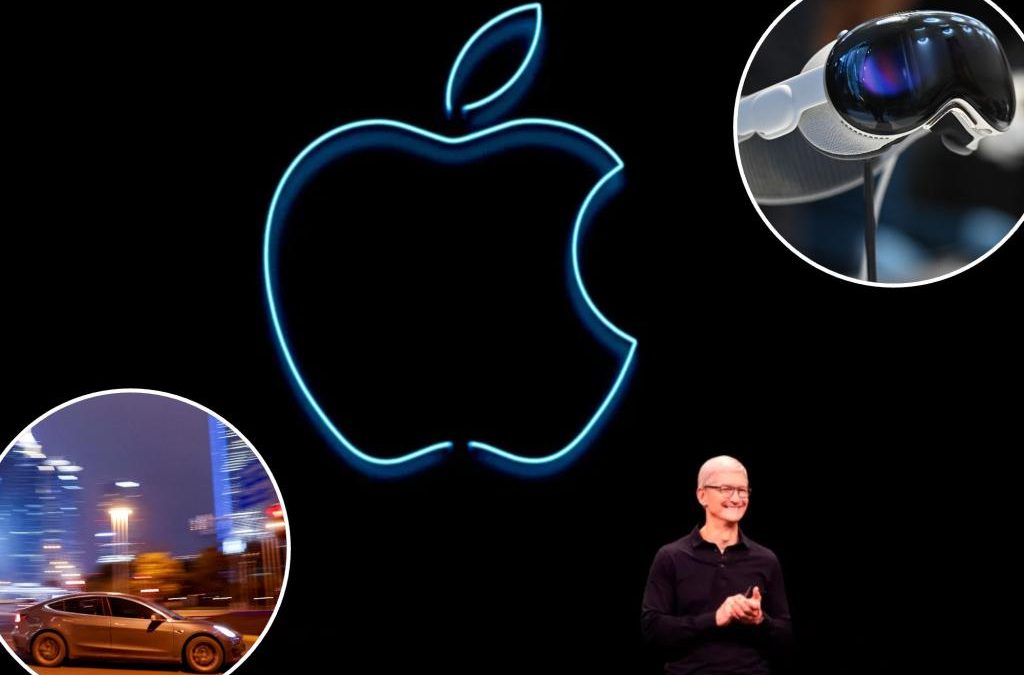 Apple ditches electric car project, shifts focus to generative AI