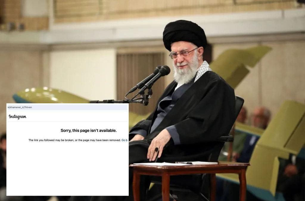 Iran’s supreme leader Khamenei booted from Facebook, Instagram