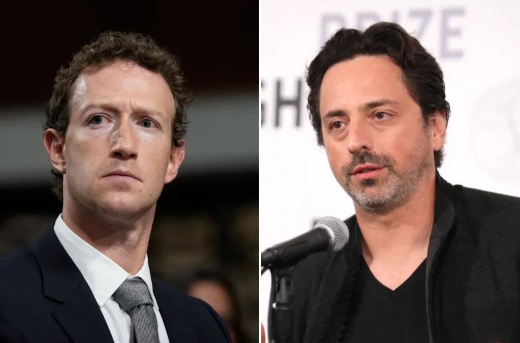 Sergey Brin, Mark Zuckerberg have personally recruited AI staffers as talent war heats up