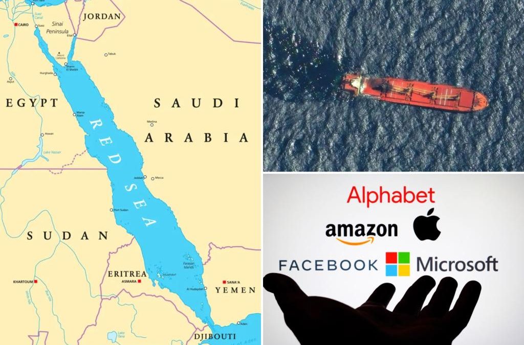 Red Sea cables damaged, disrupting global internet traffic