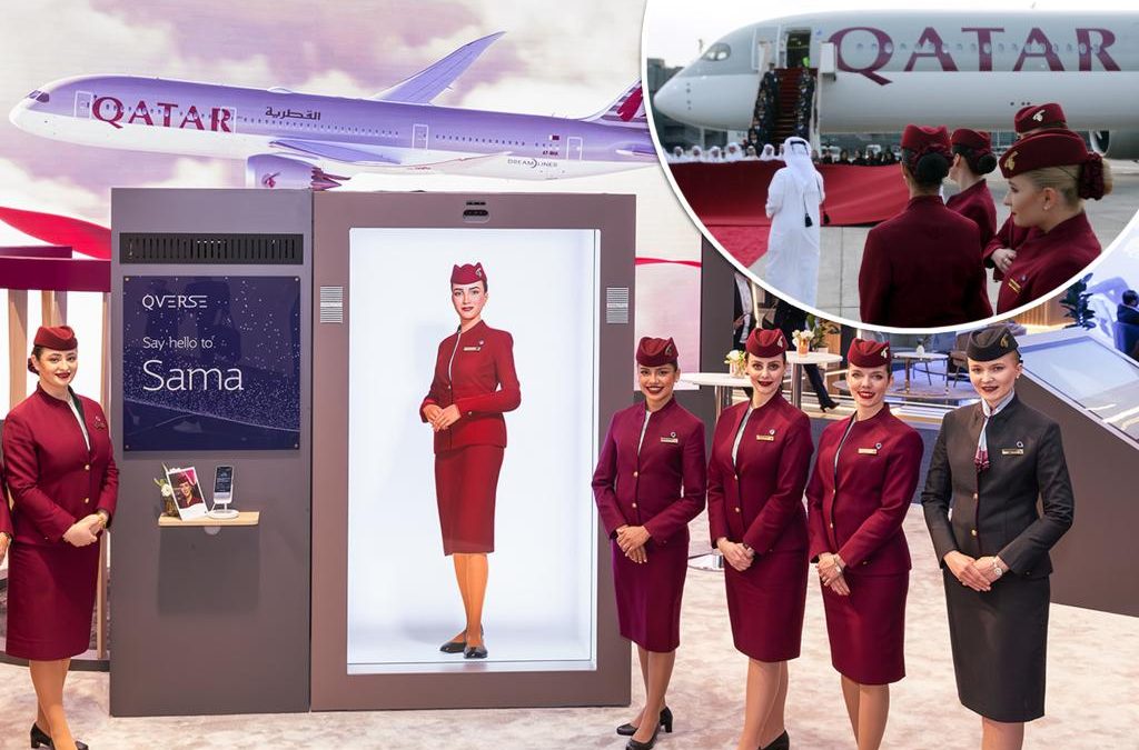 Qatar Airways creates first AI flight attendant: ‘Approachable and friendly’