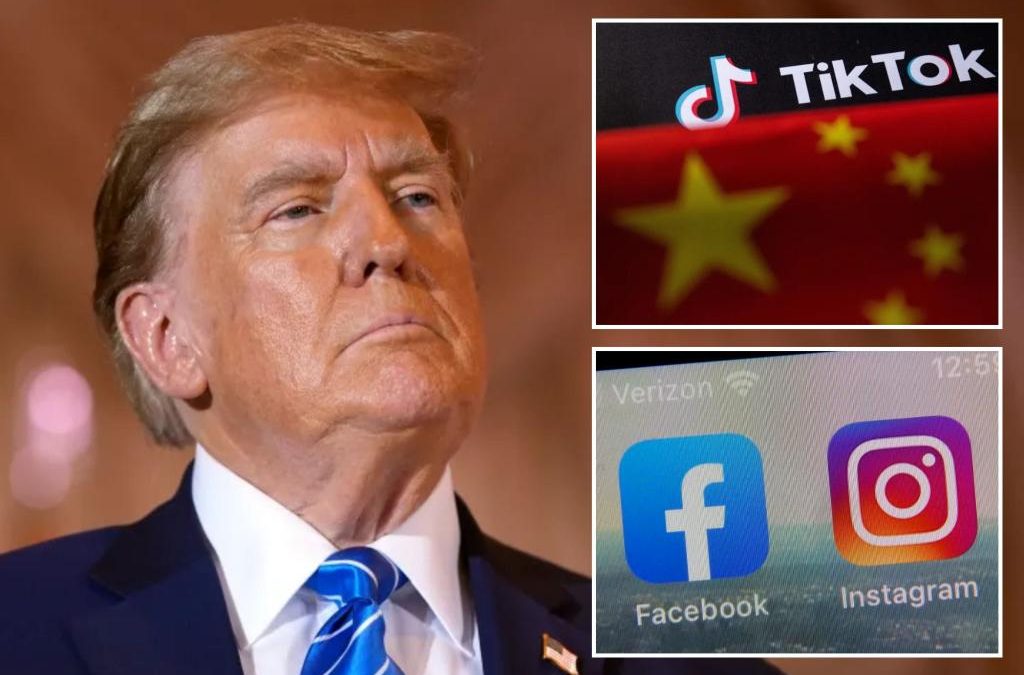 Trump raises concerns about TikTok ban as Facebook will ‘double their business’