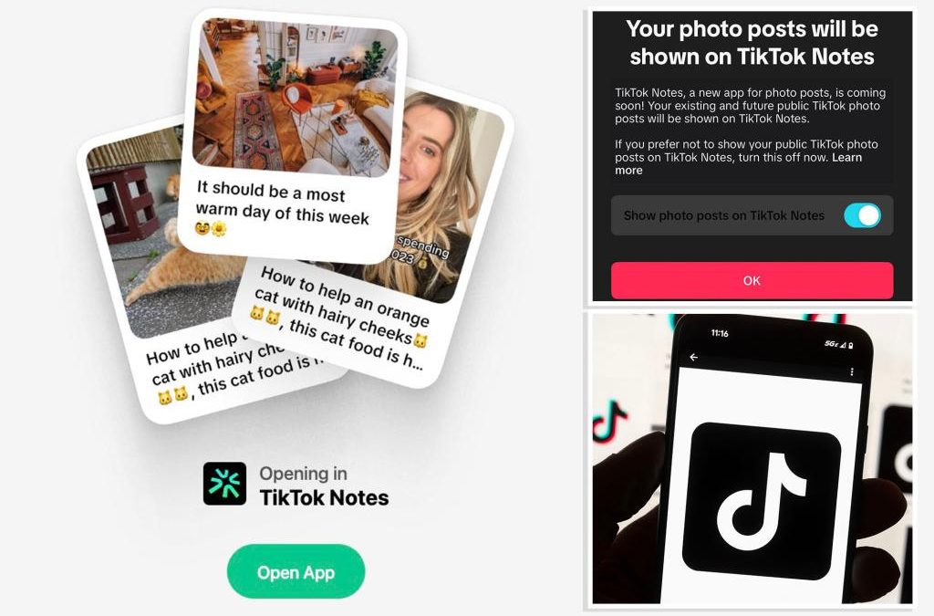 TikTok Notes app is ‘coming soon’ to rival Instagram with photo, text posts
