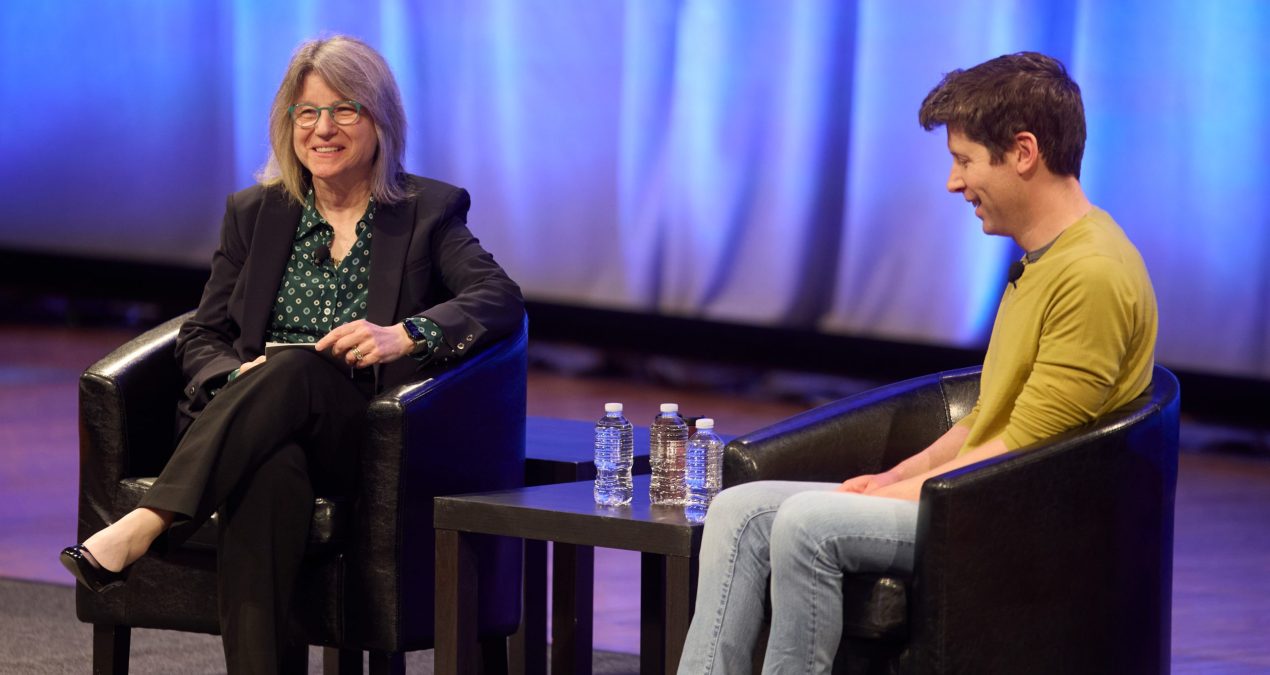 President Sally Kornbluth and OpenAI CEO Sam Altman discuss the future of AI