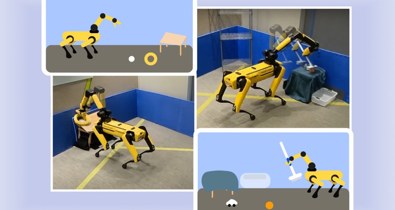 Helping robots practice skills independently to adapt to unfamiliar environments