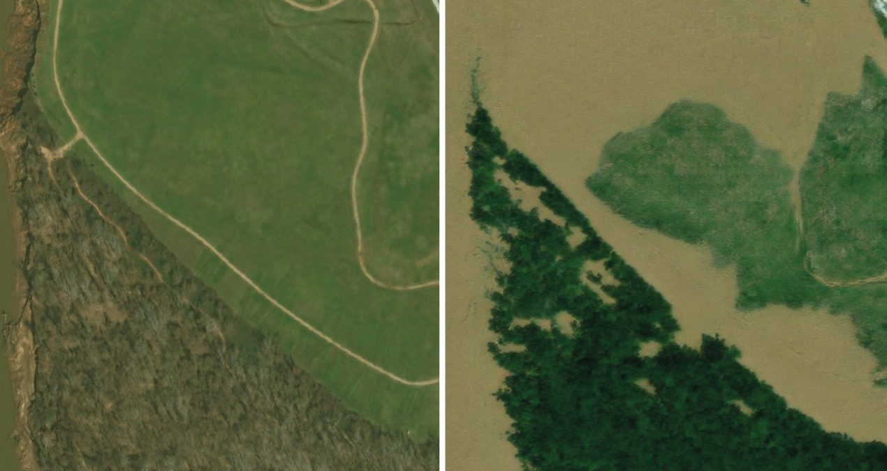 New AI tool generates realistic satellite images of future flooding