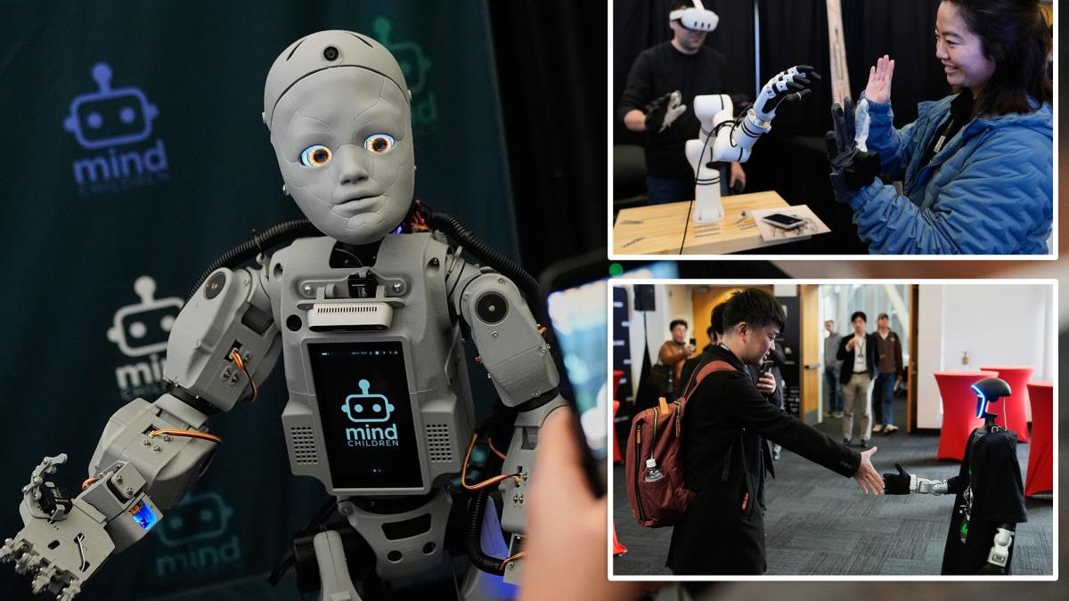 Humanoid robots take center stage at Silicon Valley summit