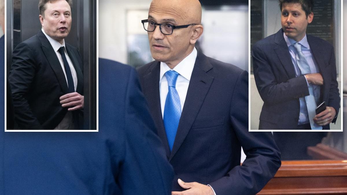 Microsoft CEO Satya Nadella defends OpenAI’s for-profit status, shares past nerves over Altman ouster